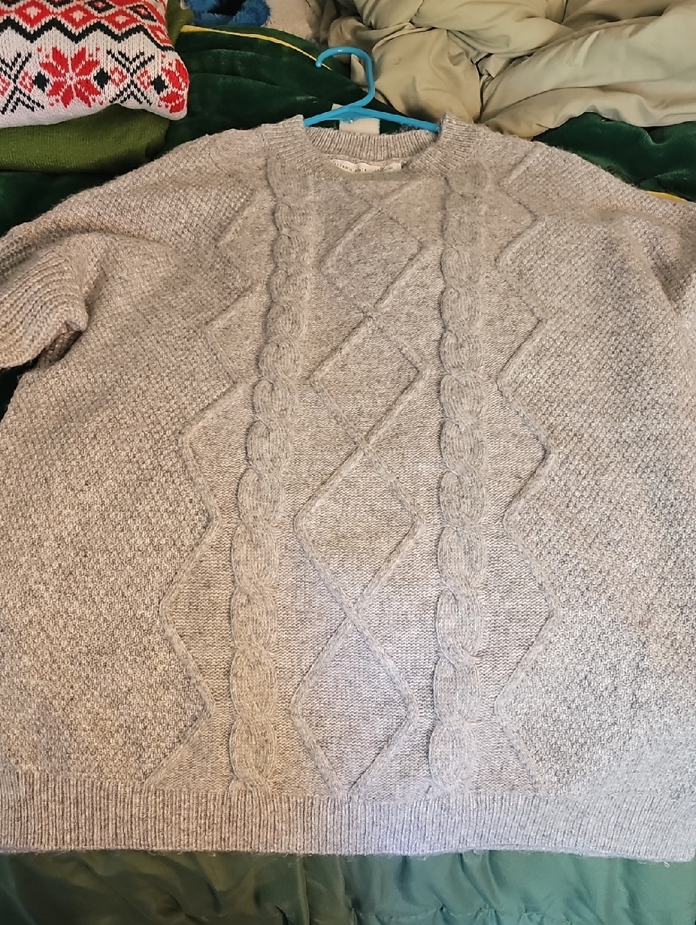 Altar'd State Chunky Cable Knit Sweater Size S - Picture 1 of 8